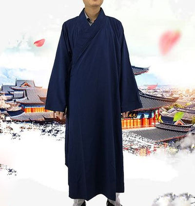 unisex high quality Summer&amp;Spring black/blue taoist robe suits clothing taoism gown uniforms